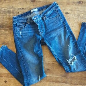 Levi's Altered 711 Skinny Jeans - Classic Blue